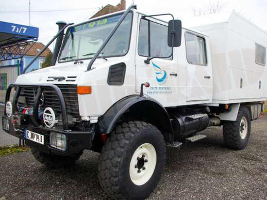 Pr&eacute;paration Equip'Raid camion Unimog