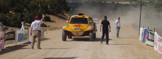 Arriv&eacute;e du Rallye Optic 2000 Tunisie 2008