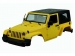 Modelisme 1/10e: Carrosserie Jeep Wrangler Rubicon rouge