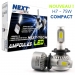 AMPOULES H7 LED VENTILEES COMPACTES 75W BLANC NEXT-TECH