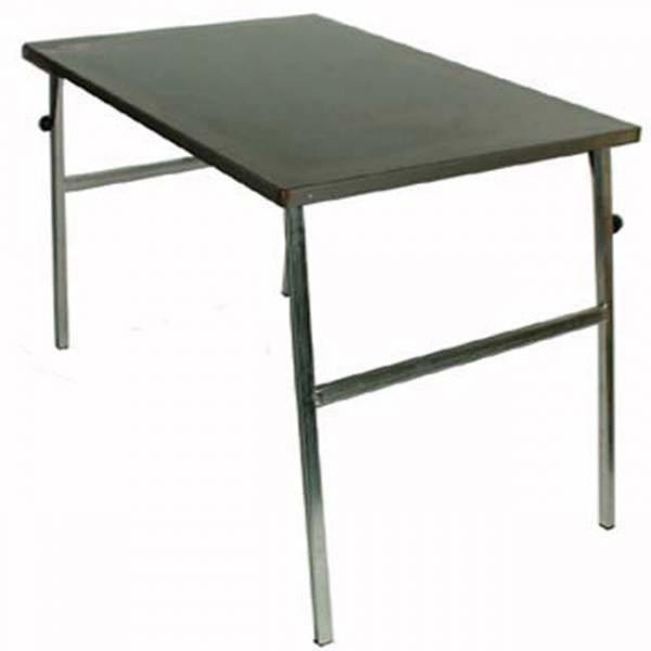 TABLE CAMPING INOX 118x75