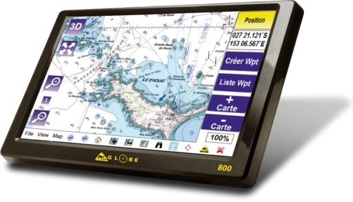 GPS GLOBE 800S AVEC GUIDAGE ROUTIER EUROPE VERSION TRUCK CAMPING CAR