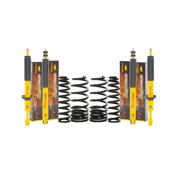 KIT DE SUSPENSION OME SPORT REHAUSSE +40/50MM TARAGE INDIFFERENT POUR OPEL GM FRONTERA 1995-1998