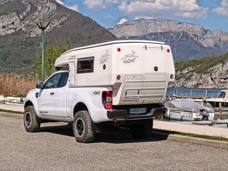 4x4 Pick-up Avec Cellule Camping Car Occasion www.equip-raid.fr