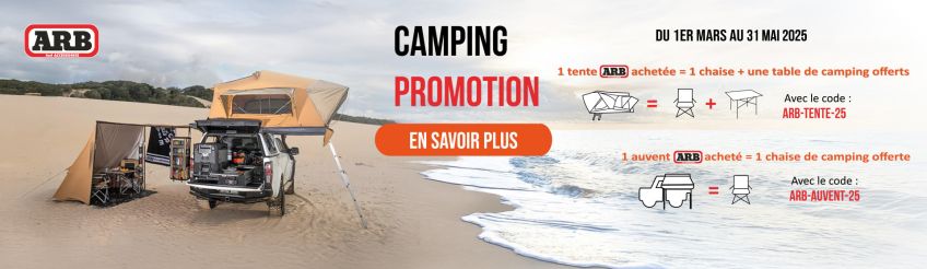Camping Promotion ARB printemps 2025