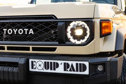 toyota land cruiser gdj79 gdj 79 simple cabine 2024 facelift pack deluxe homologué euro6 equip'raid nouveaux feux led