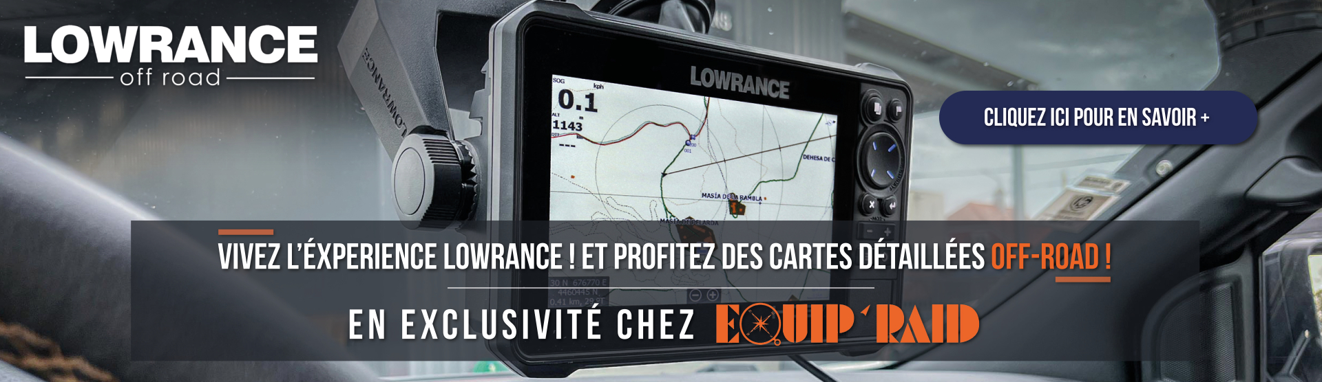 VIVEZ L' EXPERIENCE LOWRANCE !