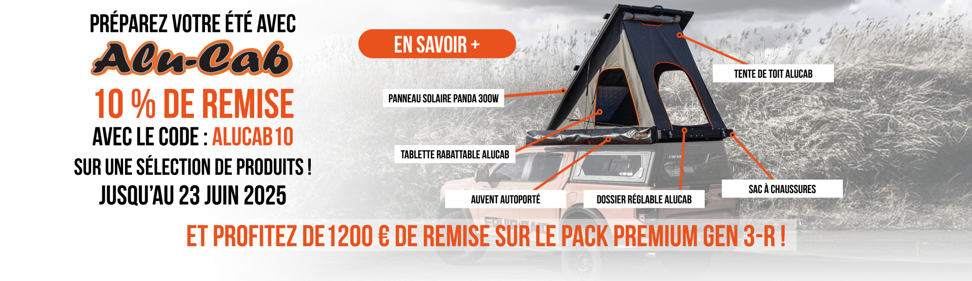PROMOTIONS ALU-CAB JUSQU'AU 23 JUIN 2025 INCLUS