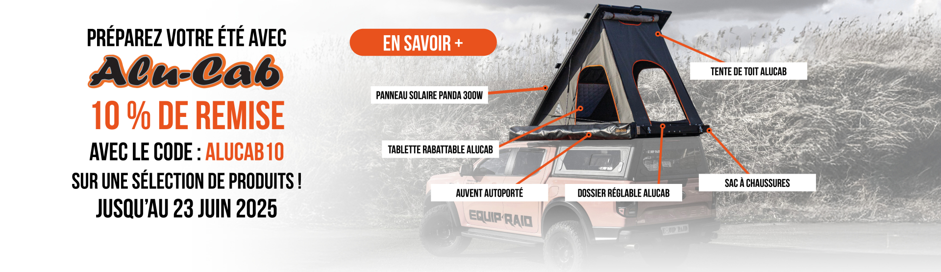 PROMOTIONS ALU-CAB JUSQU'AU 23 JUIN 2025 INCLUS