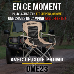 UNE CHAISE ARB OFFERTE POUR L'ACHAT D'UN KIT SUSPENSION OME