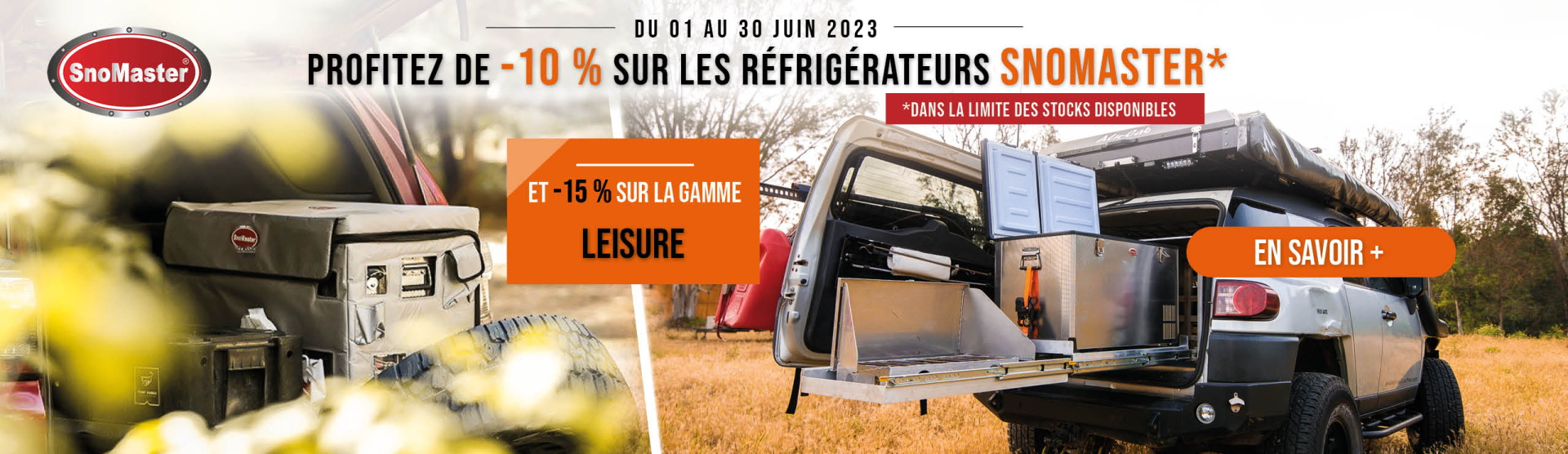 -10 % sur les réfrigérateurs SNOMASTER !