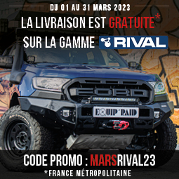 LIVRAISON GRATUITE SUR TOUTE LA GAMME RIVAL !