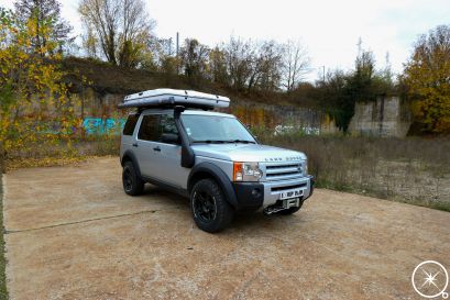 Land Rover Discovery 3 avec tente de toit 4p à partir de 121,00