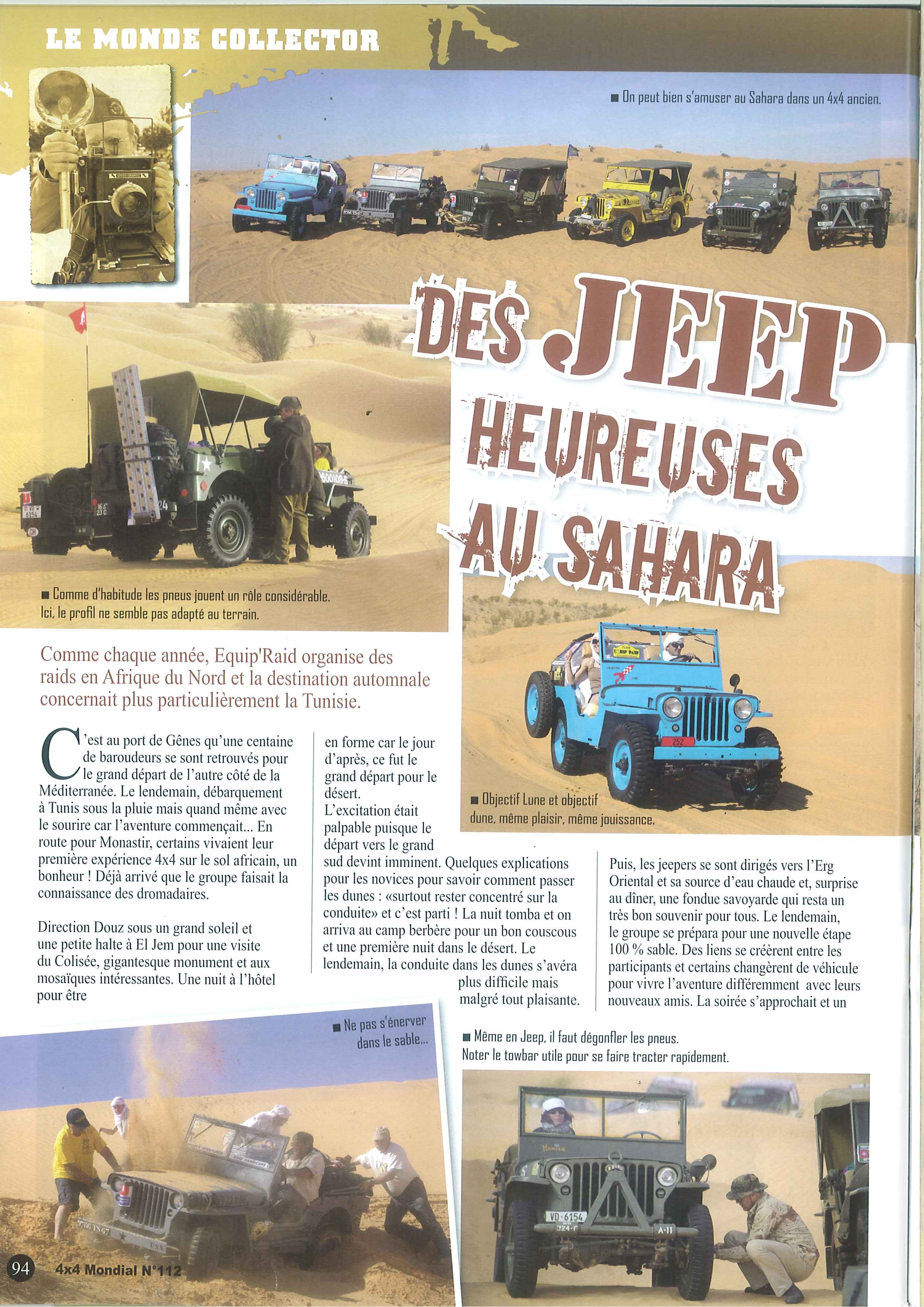 RAID TUNISIE 4X4