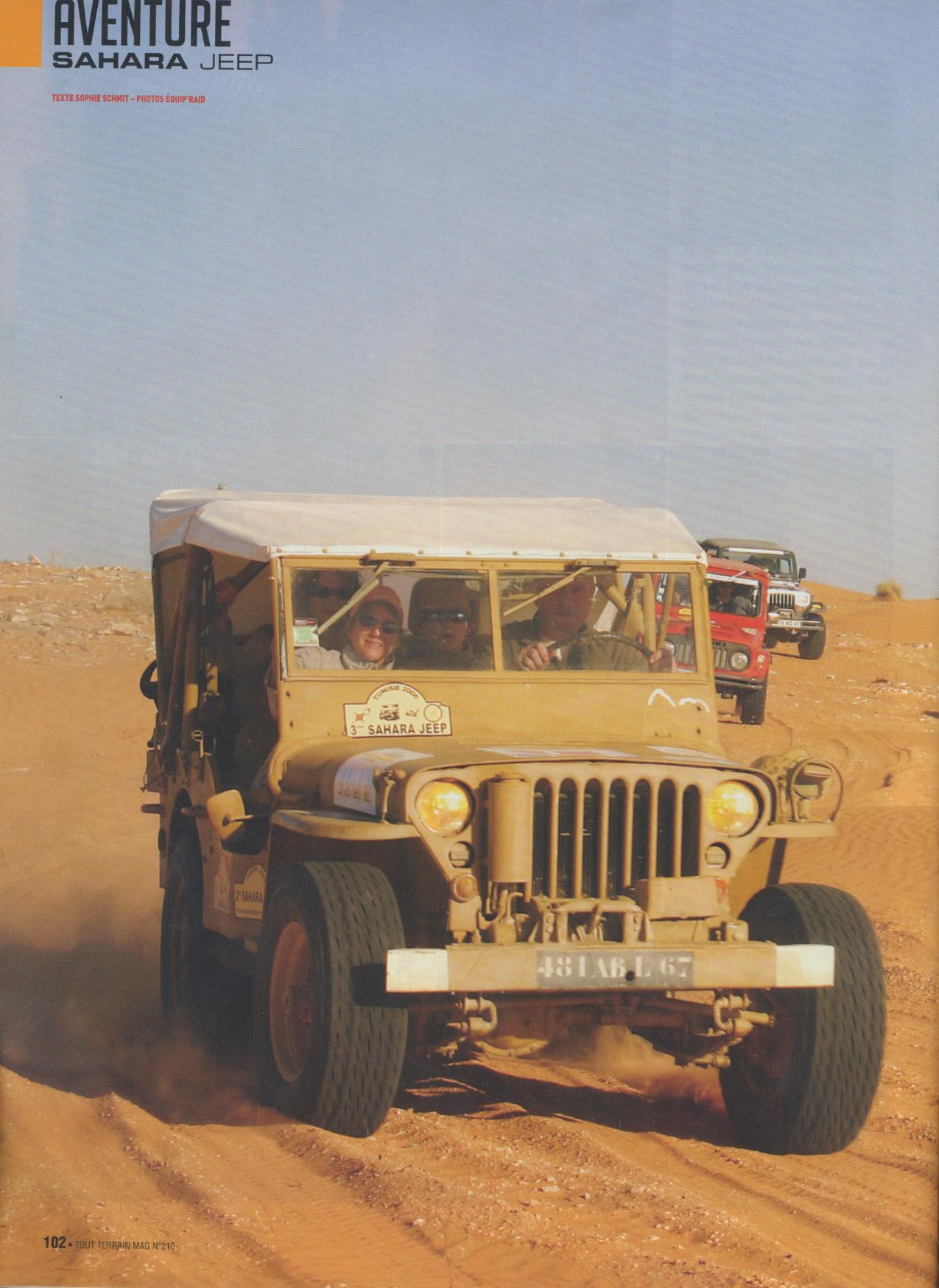 RAID TUNISIE 4X4