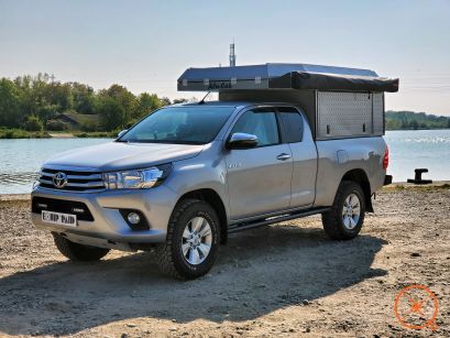 canopy Camper monté sur un véhicule par Equip'raid