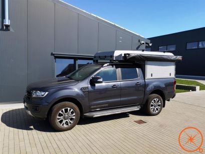 canopy Camper monté sur un véhicule par Equip'raid