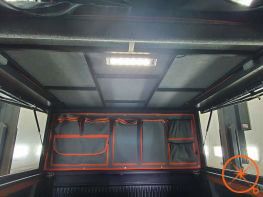 Vue intérieure du Canopy Camper