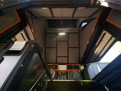 CANOPY CAMPER ALU CAB NOIR POUR EXTRA CABINE