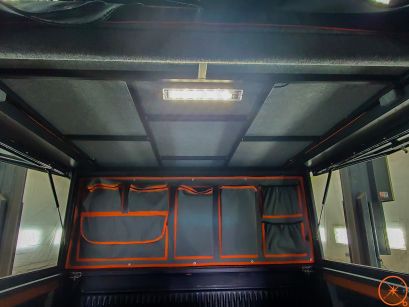 canopy camper ford ranger avec éclairage intérieur