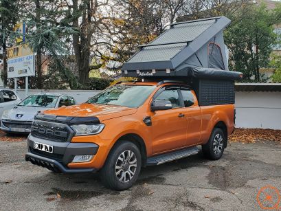 Canopy camper Alu-cab sur ford ranger