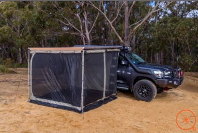 Extension de chambre avec tapis de sol pour auvent ARB