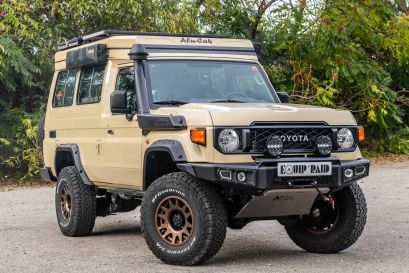 Pare choc avant en acier pour Toyota Land cruiser 78 raid