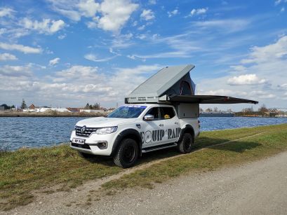 Préparation Renault Alaskan - Canopy camper Alu-Cab