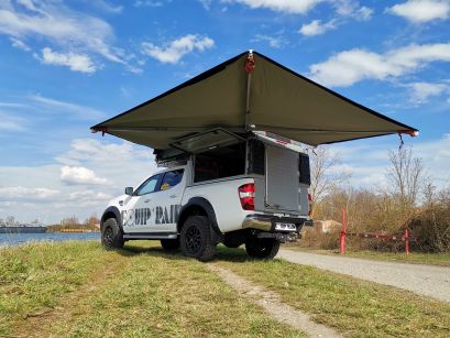 Préparation Renault Alaskan - Canopy camper Alu-Cab