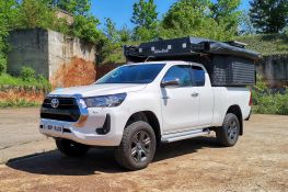 Préparation Hilux Revo - cellule Khaya Alu-Cab