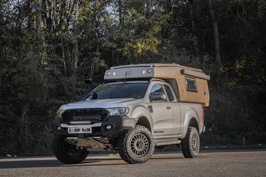 Cellule Gazell cellule 4x4 ford ranger PXIII préparation 4x4 Equip'raid bivouaque