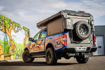 Préparation Fors ranger canopy camper Alu-Cab