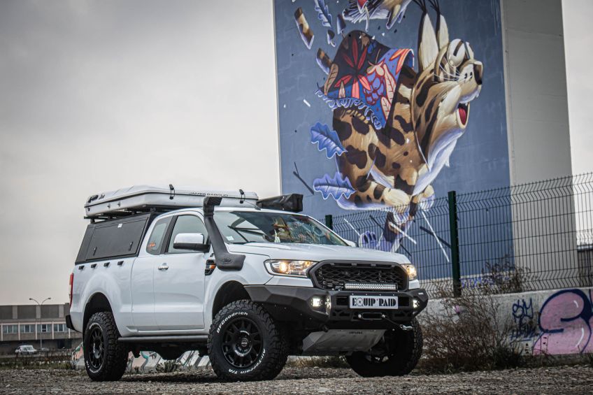 Préparation tout terrain 4x4 pickup par Equip'Raid Mulhouse Alsace raid
