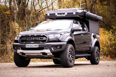 Préparation Ford Ranger Raptor - Canopy camper 