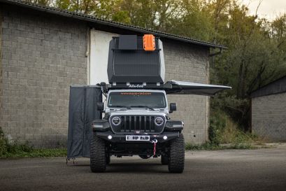 préparation 4x4 Jeep Gladiator Rubicon équipement 4x4 Equip'raid Alu-Cab Canopy camper 