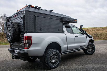 canopy camper Alu-Cab préparation 4x4 Ford ranger PXIII Equip'raid