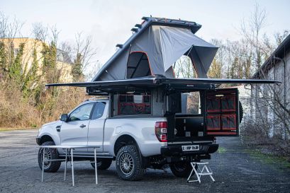 canopy camper Alu-Cab préparation 4x4 Ford ranger PXIII Equip'raid