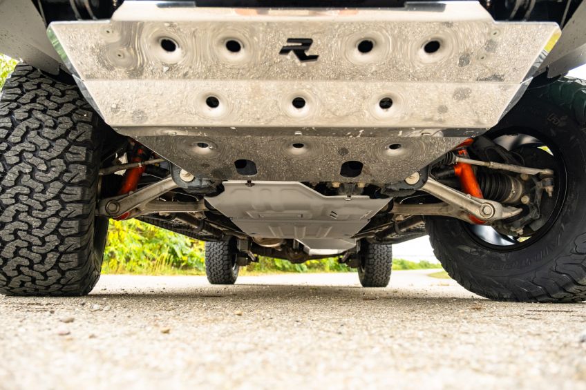 Ford Ranger Raptor 2023 préparé par Equip'Raid blindages RIVAL