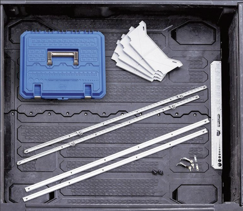 rails d'arrimage et système de fixation pour véhicule tout-terrain professionnel