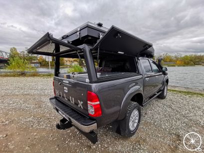 Hardtop Alu-Cab Explorer 3 - Toyota Hilux Vigo double cabine