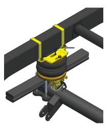 Kit compresseur embarqué - Gonflage simultané pour renforts de suspension  pneumatique