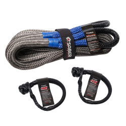 Achetez Saber - Corde de treuil SaberPro® double gainée de 30M (bleue) au  meilleur prix chez Equip'Raid