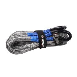 Sangle de traction kinetic BLACKSNAKE 12t x 20m x Ø 26mm • Elasticité 20% •  BSS-12-20