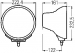 PROJECTEUR LONGUE PORTEE LUMINATOR XENON FLOT DE LUMIERE