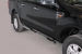 MARCHE PIEDS INOX OVALE POUR FORD RANGER  DOUBLE CABINE A PARTIR DE 2012