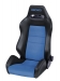 SIEGE RECARO SPEED DINAMICA BLEU / SIMILI CUIR NOIR