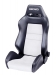 SIEGE RECARO SPEED DINAMICA GRIS / SIMILI CUIR NOIR