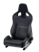 SIEGE RECARO SPORTSTER CS AVEC AIRBAG LATERAL UNIVERSEL SIMILI CUIR NOIR