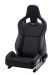 SIEGE RECARO SPORTSTER CS AVEC AIRBAG LATERAL UNIVERSEL DINAMICA NOIR / SIMILI CUIR NOIR