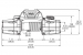 TREUIL WARN ZEON 8 3.6 TONNES 12V CABLE ACIER